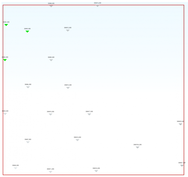 Automatically generated pile plan in the VIKTOR application